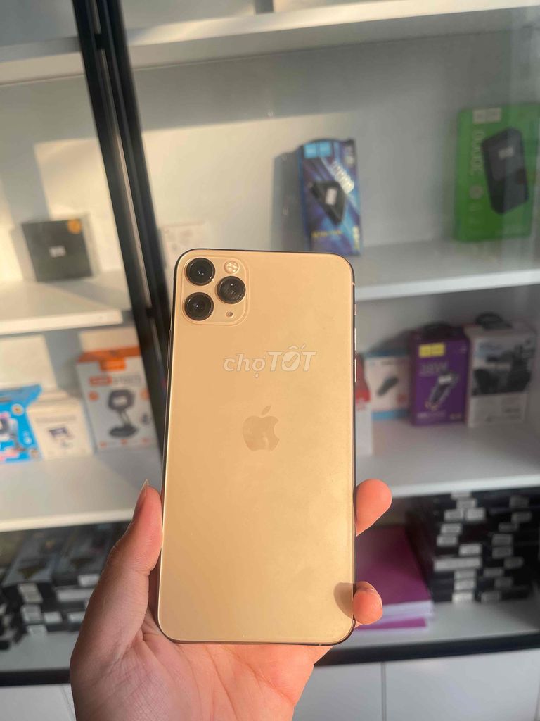Apple iPhone 11 Pro Max 256GB Vàng. Mua bán Điện thoại tại Huyện Thuỷ Nguyên Hải Phòng được đăng bởi Nhật Hạ Mobile hình 1
