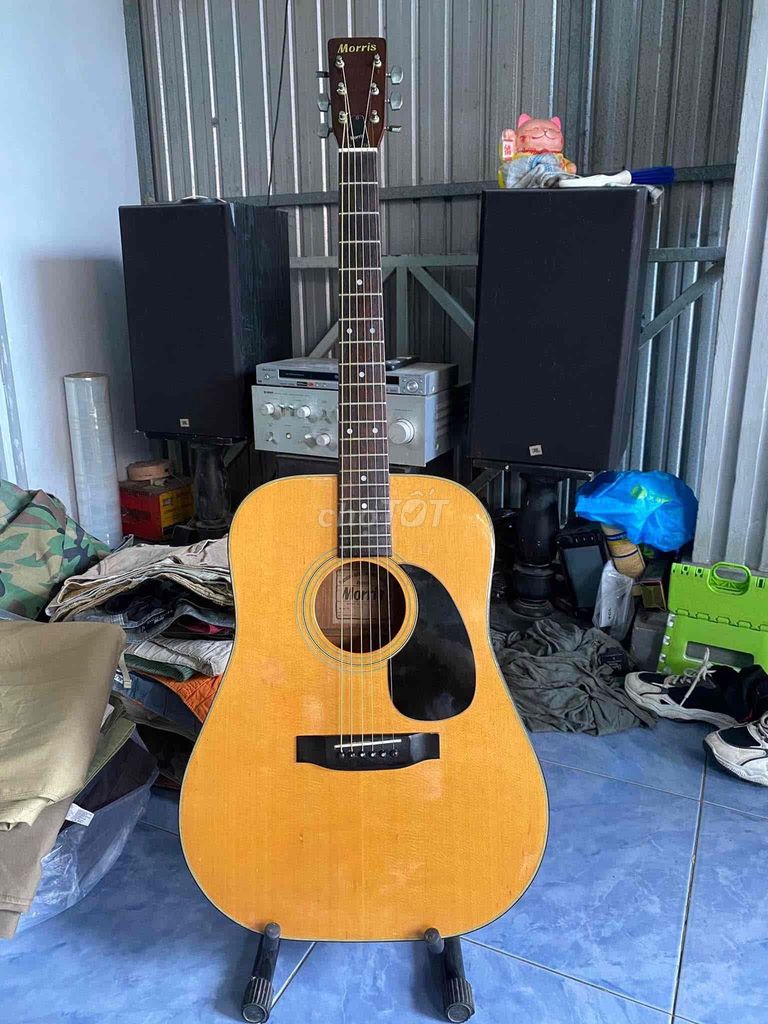 Guitar Acoustic Morris W15. Mua bán Nhạc cụ tại Huyện Châu Thành An Giang được đăng bởi Trần Văn Sample hình 1