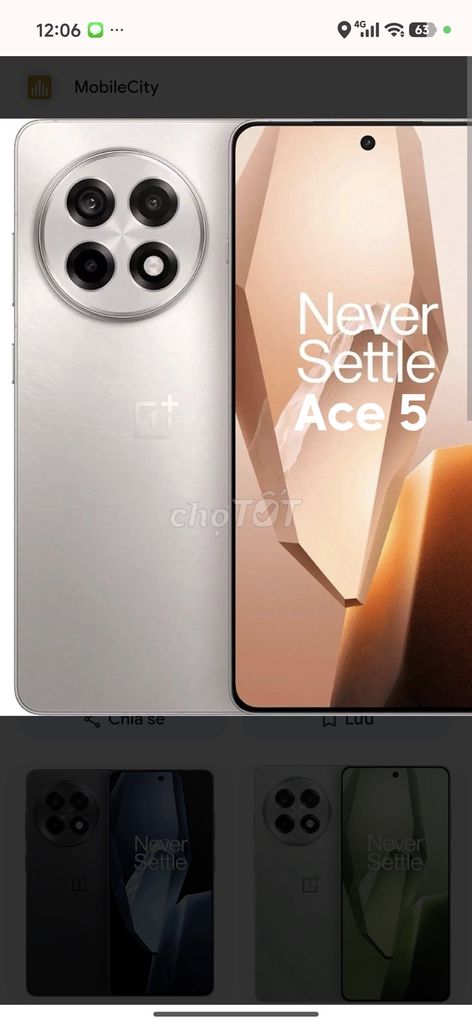 OnePlus Ace 5 256GB Bạc 99%. Mua bán Điện thoại tại Huyện Bình Tân Vĩnh Long được đăng bởi Trương thanh huy hình 1