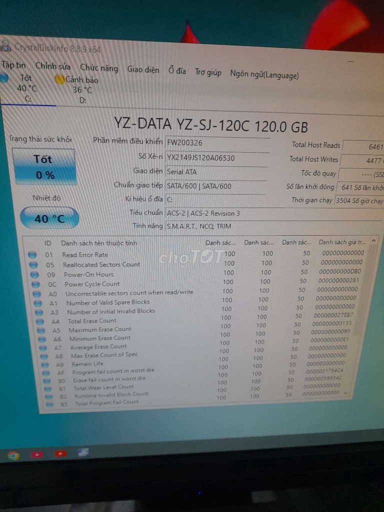 Bộ máy tính CORE I5 4590,RAM 16G,SSD 120G+màn hình