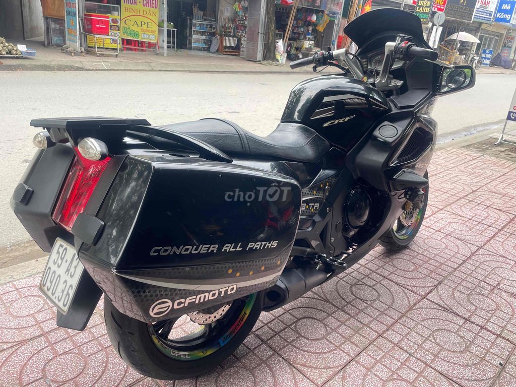 CF Moto CF650 2016 chính chủ biển thành phố. Mua bán Xe máy tại Huyện Bình Chánh Tp Hồ Chí Minh được đăng bởi Phong Vũ hình 2