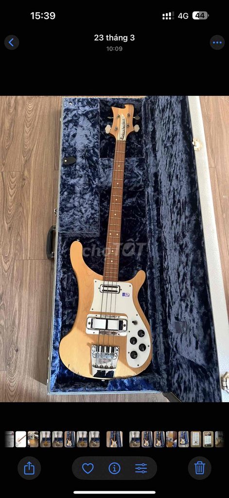 Đàn guitar bass Rickenbacker 4001C64S. Mua bán Nhạc cụ tại Thành phố Thủ Đức Tp Hồ Chí Minh được đăng bởi thuy truong hình 1
