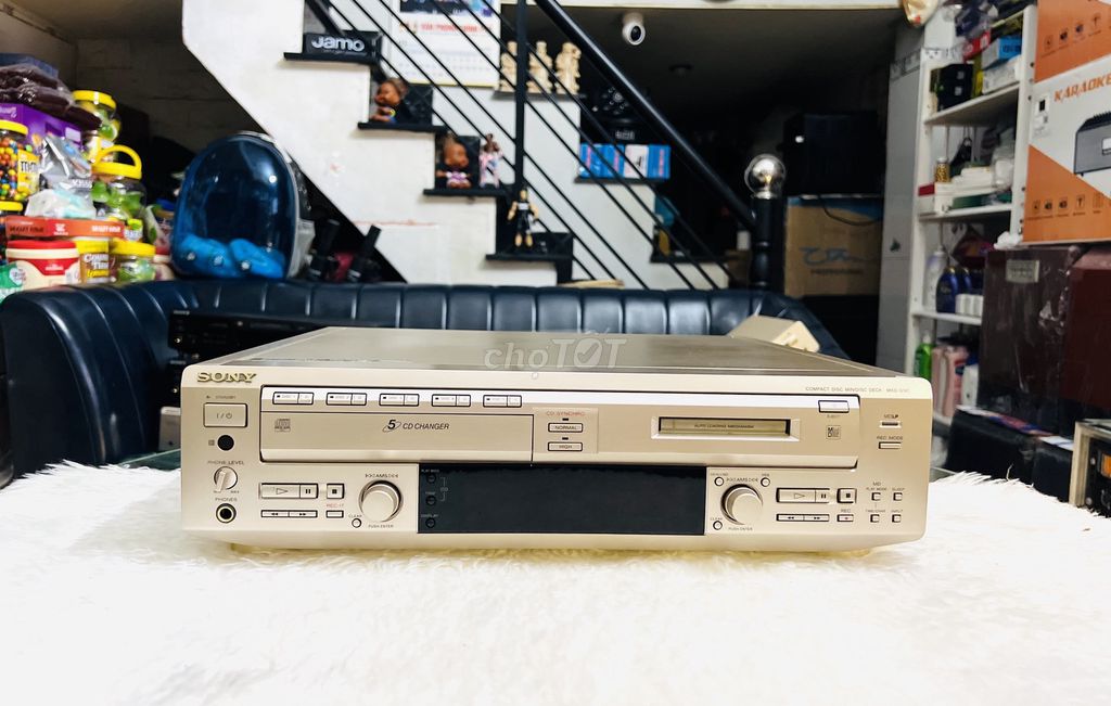Đầu giải mã Sony MXD-D5C Vàng đồng. Mua bán Tivi, Âm thanh tại Quận Tân Phú Tp Hồ Chí Minh được đăng bởi Ông Trùm JBL hình 1