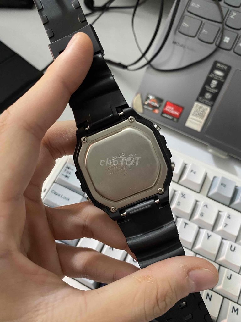 Đồng hồ Casio W-218H-1AVDF zin all