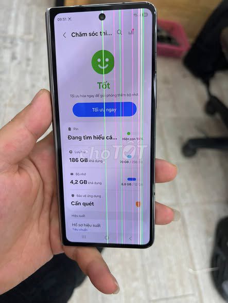 Samsung Z Fold4 256GB Đen Hỏng màn hình. Mua bán Điện thoại tại Quận Ba Đình Hà Nội được đăng bởi Hội Đồ Điện Tử hình 1