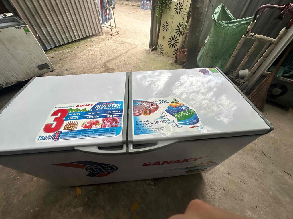 Tủ đông Sanaky VH-4099W1 400 lít Trắng. Mua bán Tủ lạnh tại Quận Tân Phú Tp Hồ Chí Minh được đăng bởi SƠN MUA BÁN ĐỒ CŨ hình 1