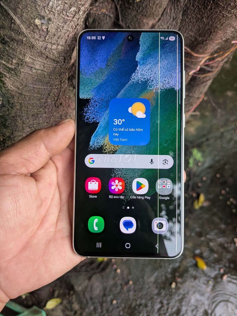 Samsung S21 FE màn hình sọc. Mua bán Điện thoại tại Quận 1 Tp Hồ Chí Minh được đăng bởi Huy hình 1