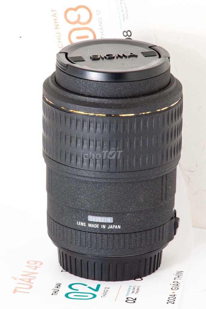 Sigma 105mm kính ổn chụp max khẩu 2.8