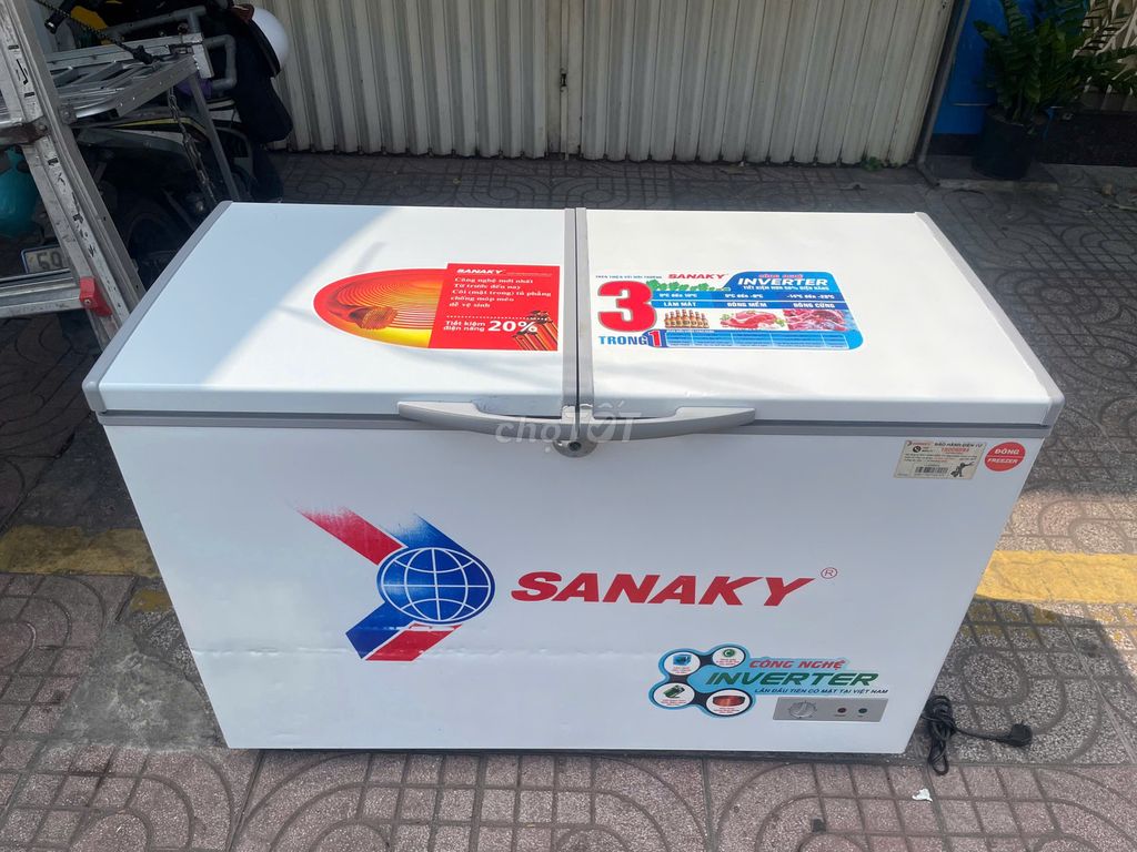 Tủ Đông Mát Sanaky Inverter 260L Bền Bỉ Nhẹ Điện. Mua bán Tủ lạnh tại Quận 4 Tp Hồ Chí Minh được đăng bởi QUANG PHÁT hình 1