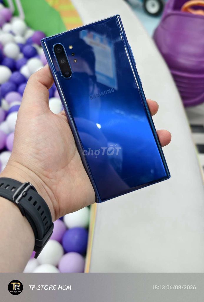 Samsung Note 10 Plus 5G 256GB Xanh Ngọc Hàn Quốc. Mua bán Điện thoại tại Quận Gò Vấp Tp Hồ Chí Minh được đăng bởi TP Store Chuyên IPhone Samsung hình 1