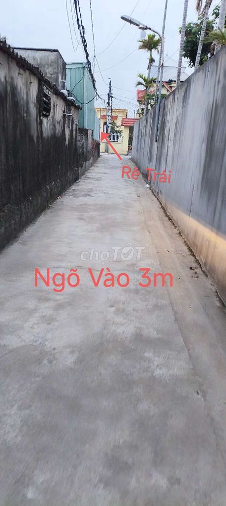 Cần bán Lô đất trong ngõ 60 Hòa Nghĩa, quận Dương Kinh, Hải Phòng.