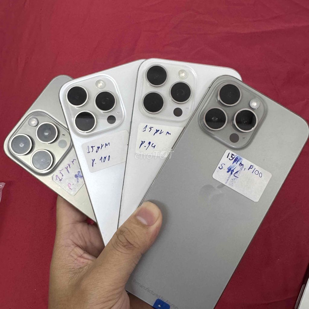 Apple iPhone 15 Pro Max 256GB Bạc Quốc tế. Mua bán Điện thoại tại Quận Gò Vấp Tp Hồ Chí Minh được đăng bởi Nguyễn Anh Tuấn hình 1