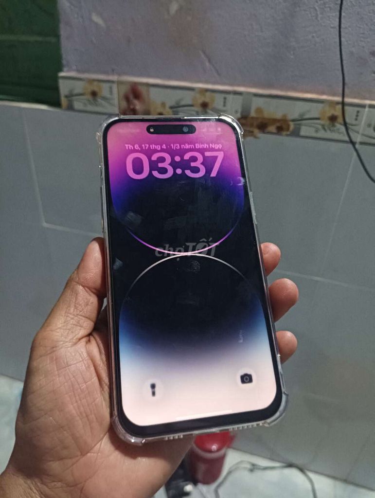 Apple iPhone 14 Pro Max 128GB Tím. Mua bán Điện thoại tại Thị xã Bến Cát Bình Dương được đăng bởi chứ vẫn an hình 1