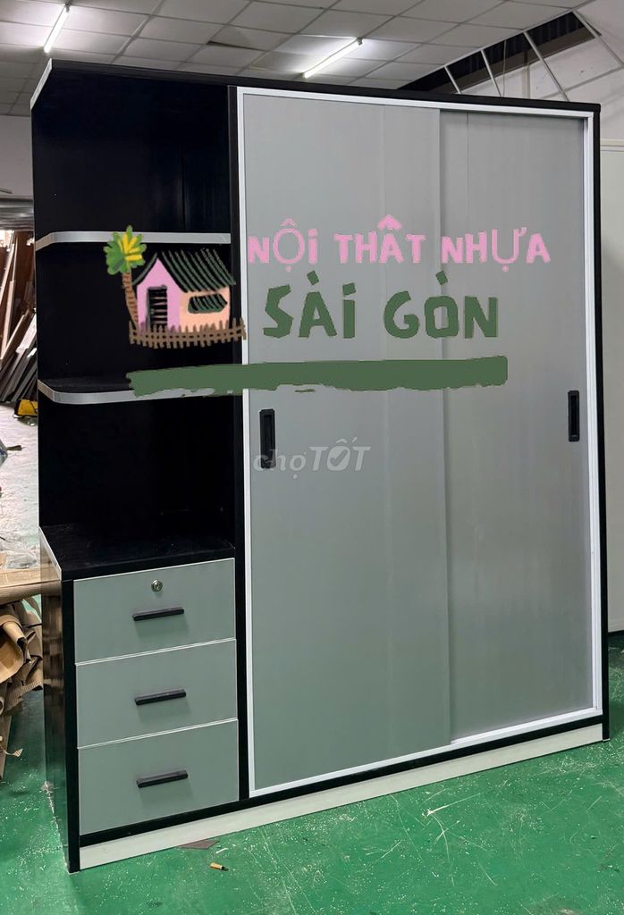 Tủ quần áo Nhựa Đài Loan Tủ quần áo<Tủ quần áo<. Mua bán Tủ, kệ gia đình tại Quận Bình Thạnh Tp Hồ Chí Minh được đăng bởi Cửa Hàng Nội Thất hình 1
