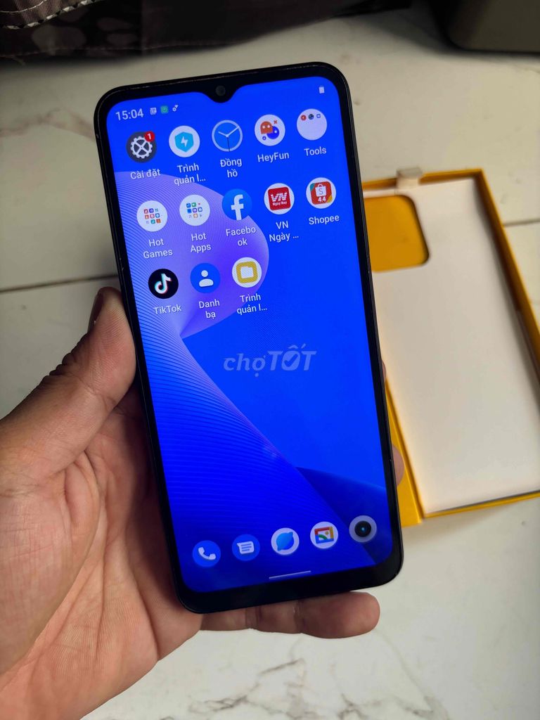 Realme 32GB Đen Đã Sử Dụng Vỏ Sườn Cấn Có Đủ Đồ