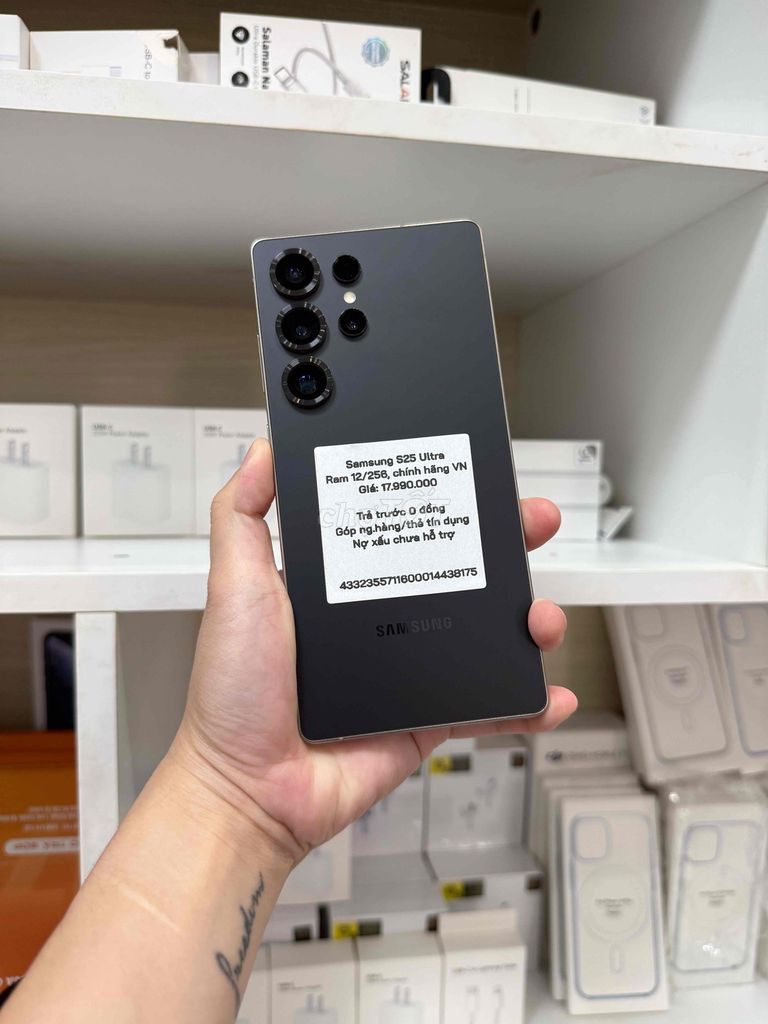 samsung s25 ultra 12/256GB chính hãng vn. Mua bán Điện thoại tại Thành phố Long Xuyên An Giang được đăng bởi Khoa Knmobile An Giang hình 1