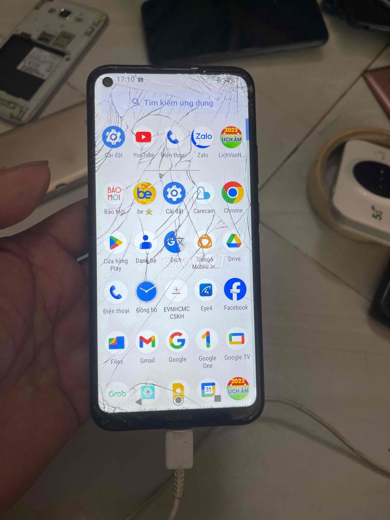 nokia 5.4 màn bể kính bán xác