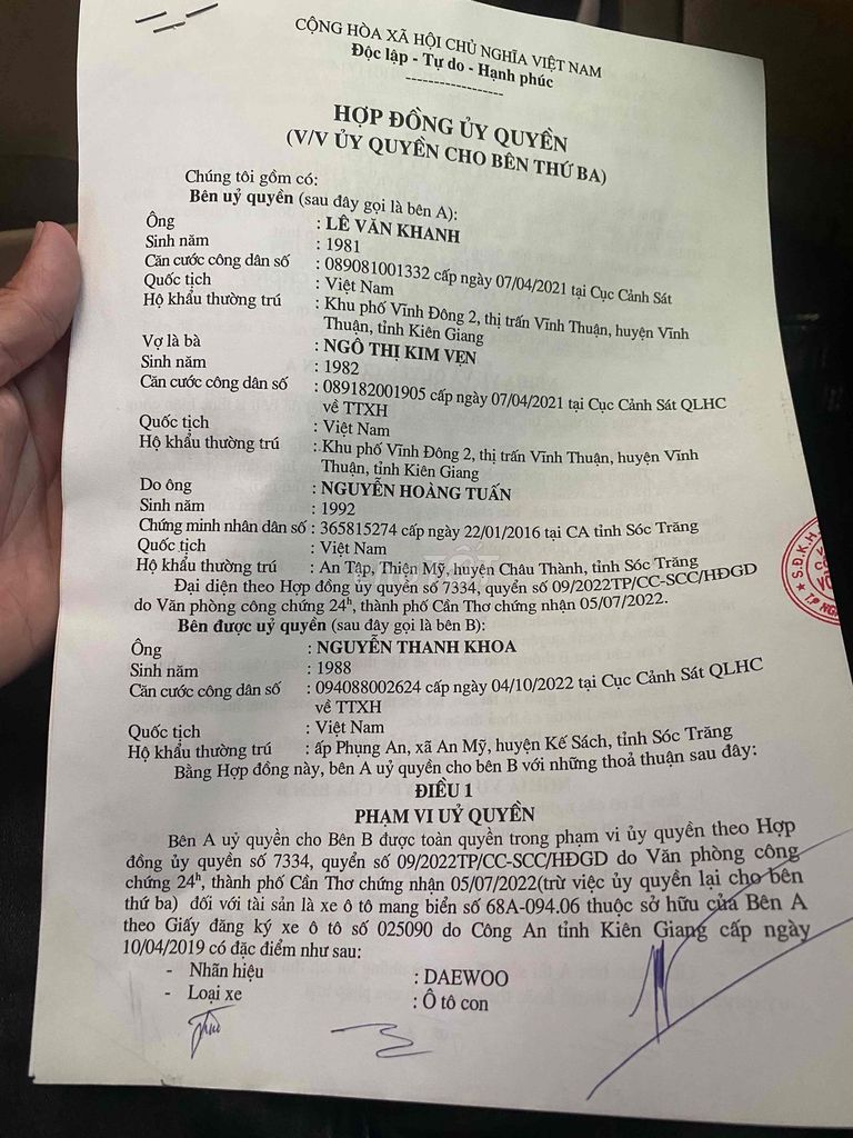 Daewoo Gentra 2009. Mua bán Ô tô tại Thành phố Sóc Trăng Sóc Trăng được đăng bởi Thanh Khoa Nguyen hình 5