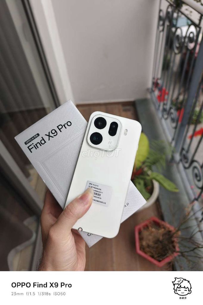Oppo Find X9 Pro 256GB Trắng. Mua bán Điện thoại tại Quận Hoàng Mai Hà Nội được đăng bởi Trung Phạm Quang hình 1