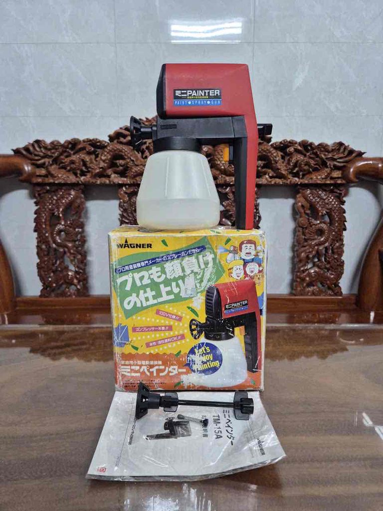 Máy phun sơn Painter Đức 1 lít mới. Mua bán Nội thất, đồ gia dụng khác tại Thị xã Tân Châu An Giang được đăng bởi Trân CHUYÊN HÀNG NHẬT hình 1