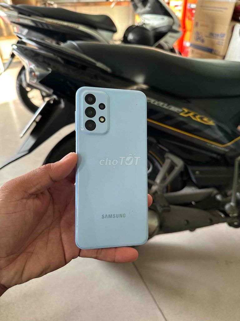 Samsung A23 6GB/128GB Xanh nhạt. Mua bán Điện thoại tại Thành phố Thủ Dầu Một Bình Dương được đăng bởi chengcheng hình 1