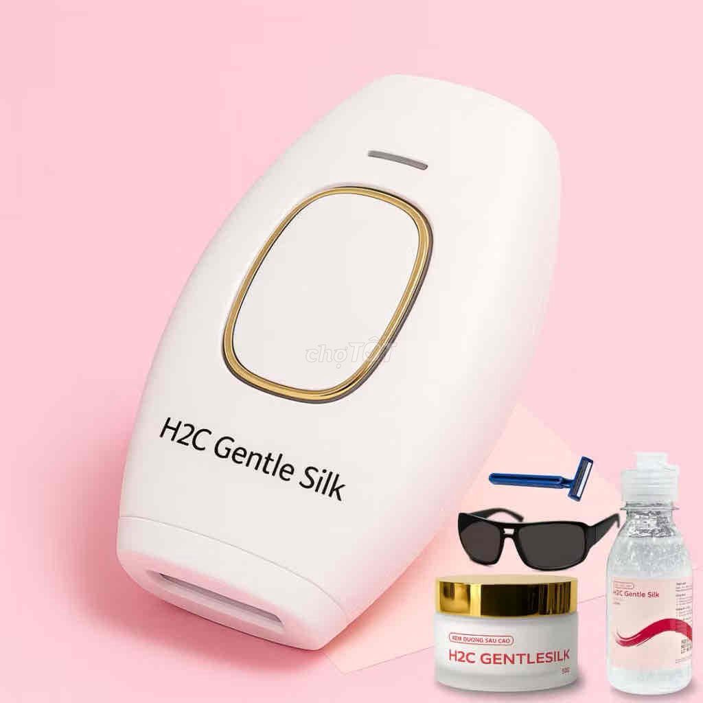 Máy triệt lông H2C Gentle Silk Trắng. Mua bán Phụ kiện thời trang khác tại Quận 6 Tp Hồ Chí Minh được đăng bởi Nhi hình 1