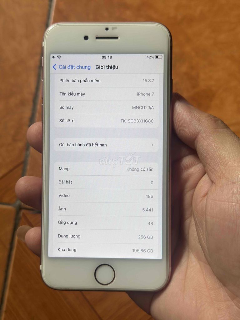 iphone 7G. Mua bán Điện thoại tại Huyện Bình Xuyên Vĩnh Phúc được đăng bởi Lưu Dũng hình 1