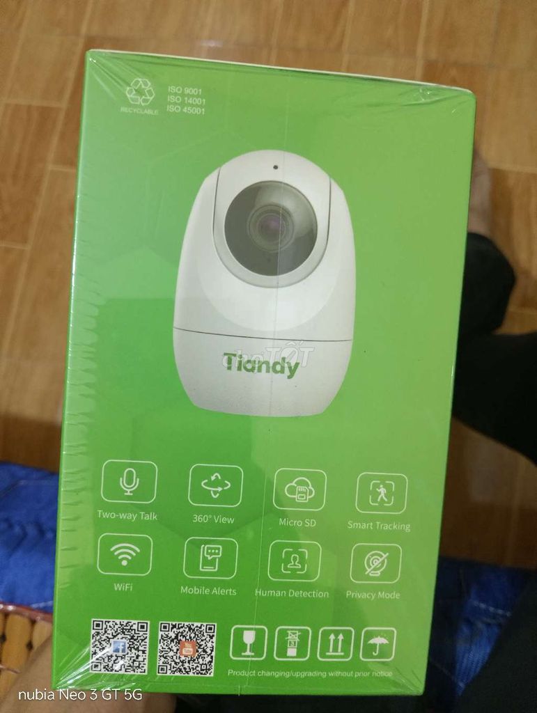 Camera Tiandy TC-H322N Trắng. Mua bán Máy ảnh, Máy quay tại Thị xã Tân Uyên Bình Dương được đăng bởi thanh tuấn  hình 1