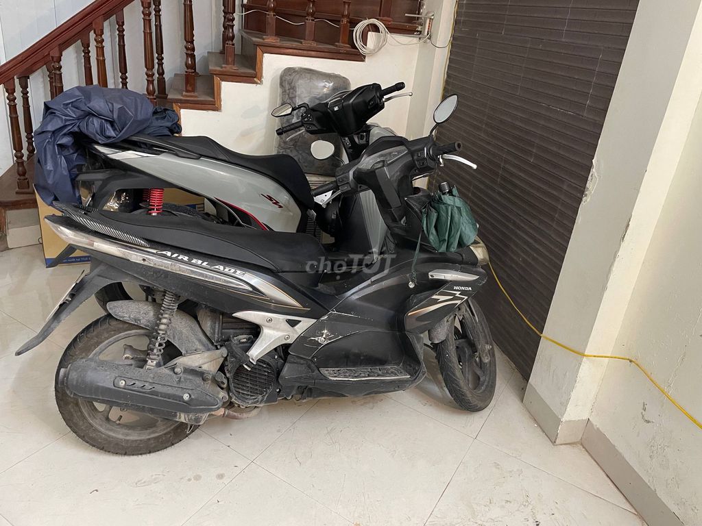 Honda Air Blade 2008 Черный 130 тыс. км