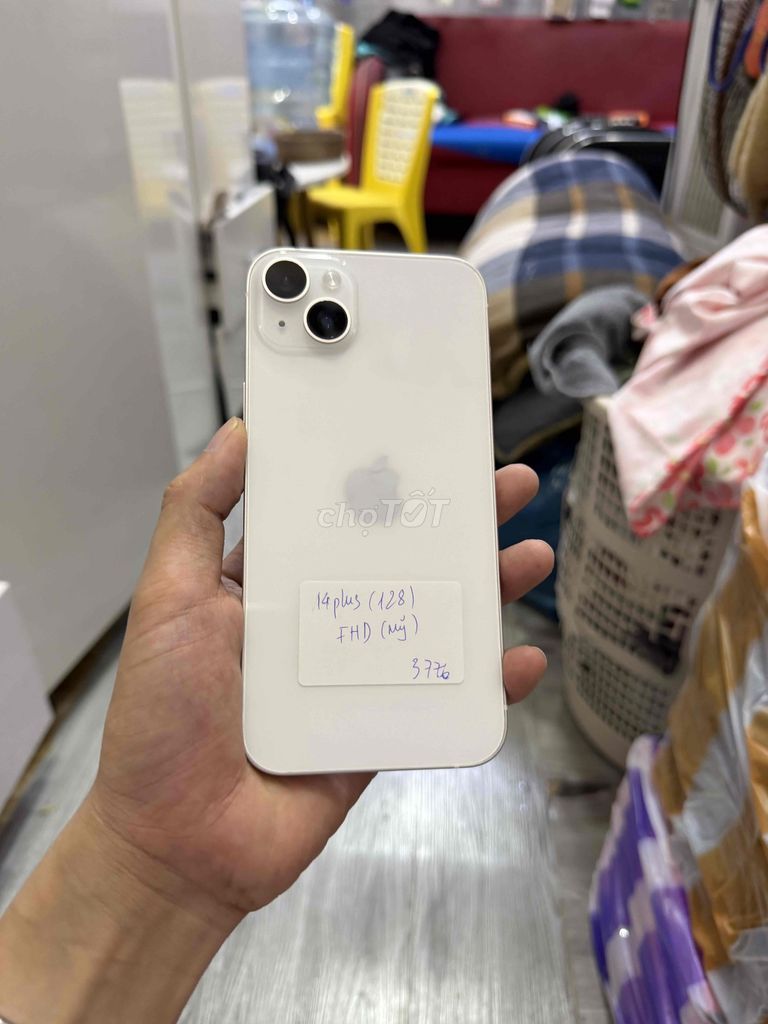 Apple iPhone 14 Plus 128GB Trắng. Mua bán Điện thoại tại Quận Hải Châu Đà Nẵng được đăng bởi Hoàng Táo 273 Nguyễn Hoàng hình 1