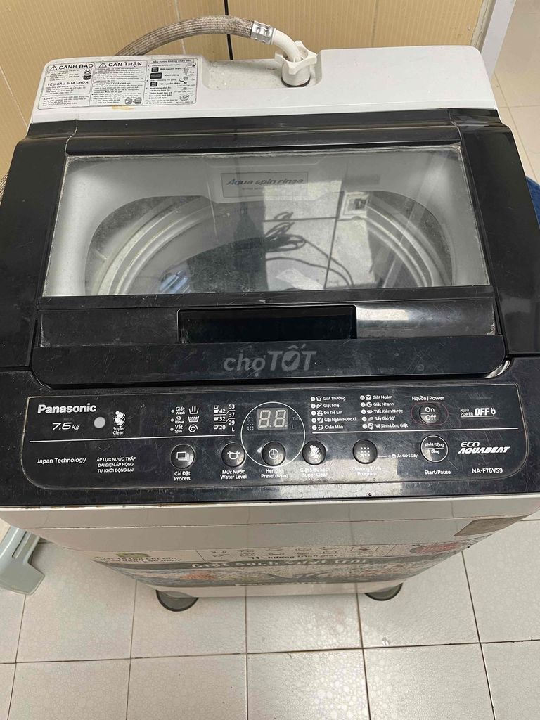 Bán máy giặt Panasonic 7.6kg đang sử dụng. Mua bán Máy giặt tại Quận Cầu Giấy Hà Nội được đăng bởi Thủy hình 1