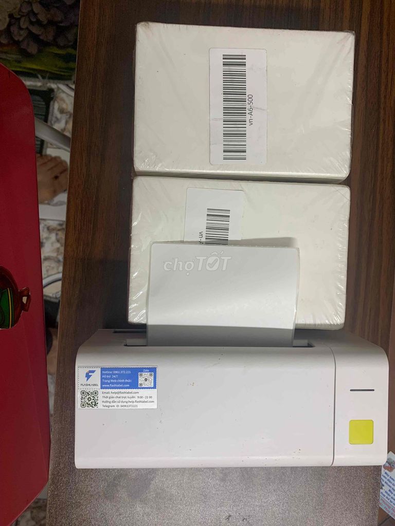 Máy in mini A6 Trắng Đã sử dụng. Mua bán Đồ dùng văn phòng tại Quận Hoàn Kiếm Hà Nội được đăng bởi Tran Cuong hình 1