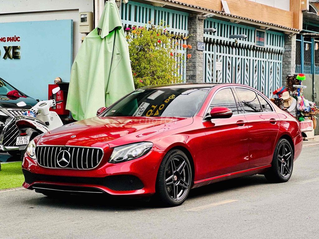 Mercedes-Benz E180 2020 Đỏ Tự động 9 cấp