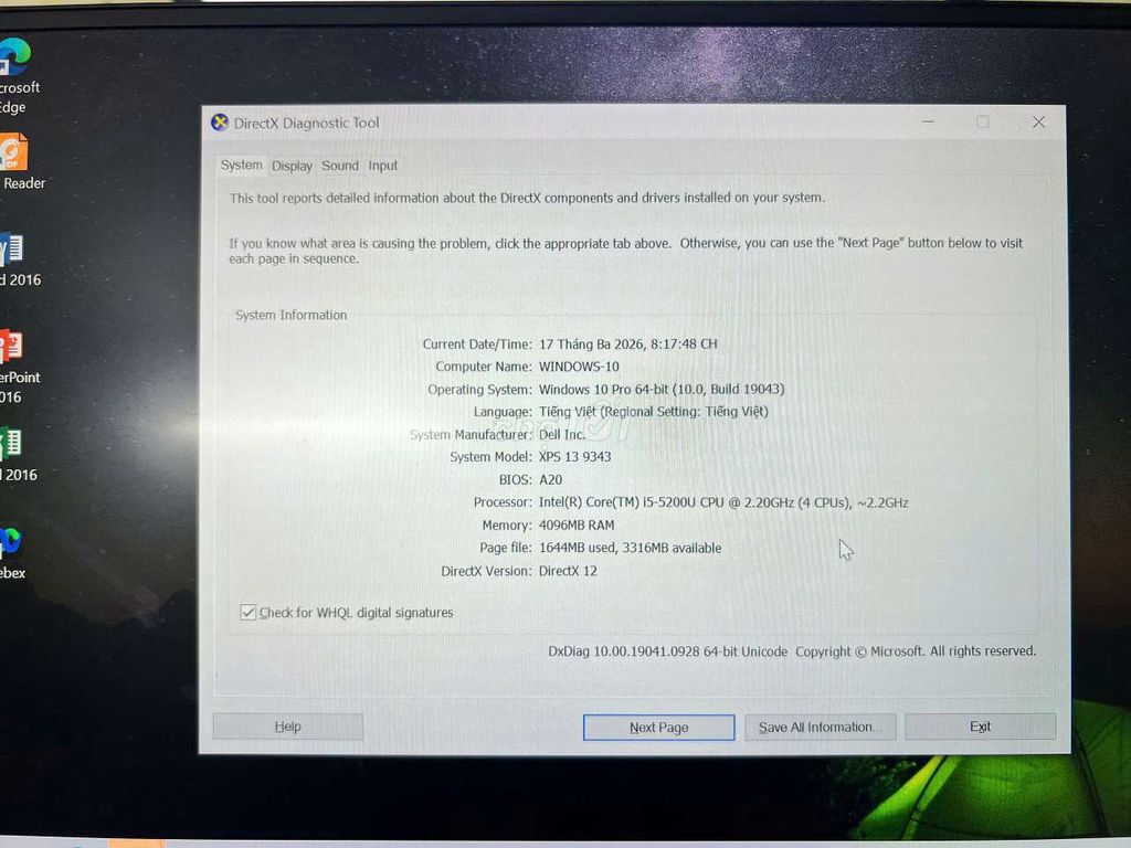 bán nhanh dell XPS 13 9343 i5-5200U. Mua bán Laptop tại Quận Bắc Từ Liêm Hà Nội được đăng bởi anh khoi hình 1