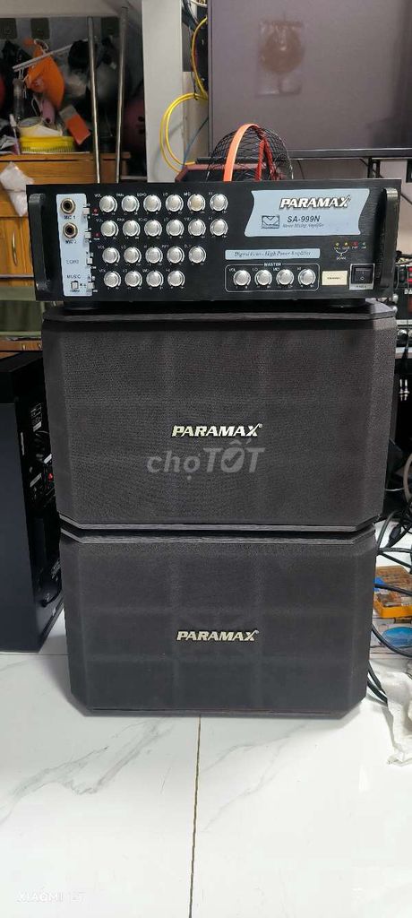 Dàn karaoke Paramax SA-999N P-309 Đen. Mua bán Tivi, Âm thanh tại Quận 3 Tp Hồ Chí Minh được đăng bởi Đồ thanh lý hình 1
