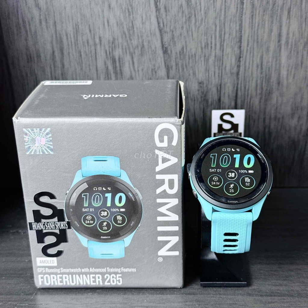 GARMIN FORERUNNER 265 MUSIC NEW CHÍNH HÃNG FULLBOX