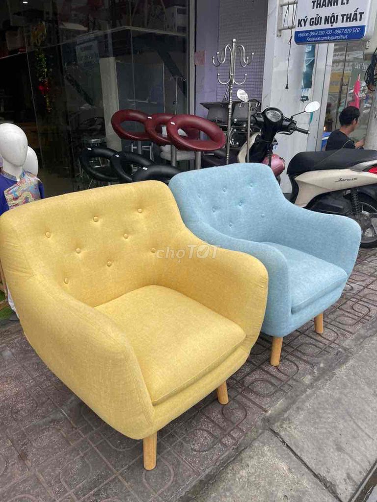 1 cặp sofa đơn mới cứng