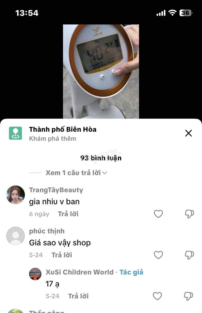 Bán gấp Xe điện nhập Châu Âu rất êm bóc. Mua bán Xe điện tại Thành phố Sa Đéc Đồng Tháp được đăng bởi Cậu 2 hình 5