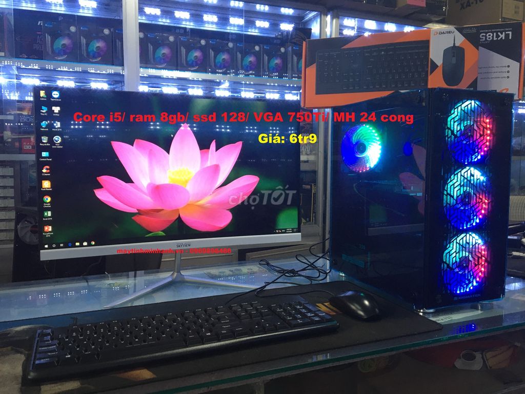 Bộ PC - i5 làm văn phòng, học, giải trí giá rẻ