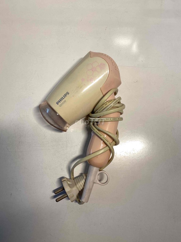 Máy sấy tóc Philips 1000W Hồng Trắng. Mua bán Nội thất, đồ gia dụng khác tại Quận 7 Tp Hồ Chí Minh được đăng bởi Ngọc Trân hình 1