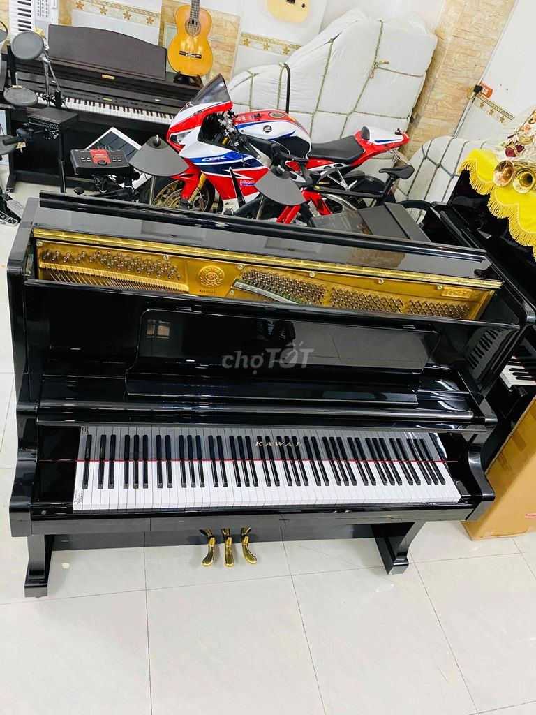 piano cơ kawai BL71 hai cây bao ship bh 10 năm