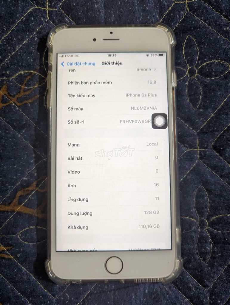 Apple iPhone 6s Plus 128GB Vàng. Mua bán Điện thoại tại Huyện Thanh Trì Hà Nội được đăng bởi  Chery An hình 1