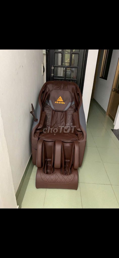 Ghế massage ASAMA Nâu Con lăn di chuyển 4D. Mua bán Bàn ghế tại Quận Liên Chiểu Đà Nẵng được đăng bởi  Kho Tổng Ghế Massage ASAMA hình 1