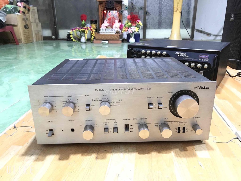 Amply Victor JA-S75 Bạc. Mua bán Tivi, Âm thanh tại Quận Tân Phú Tp Hồ Chí Minh được đăng bởi Tony Nghĩa Audio Hàng Bãi  hình 1