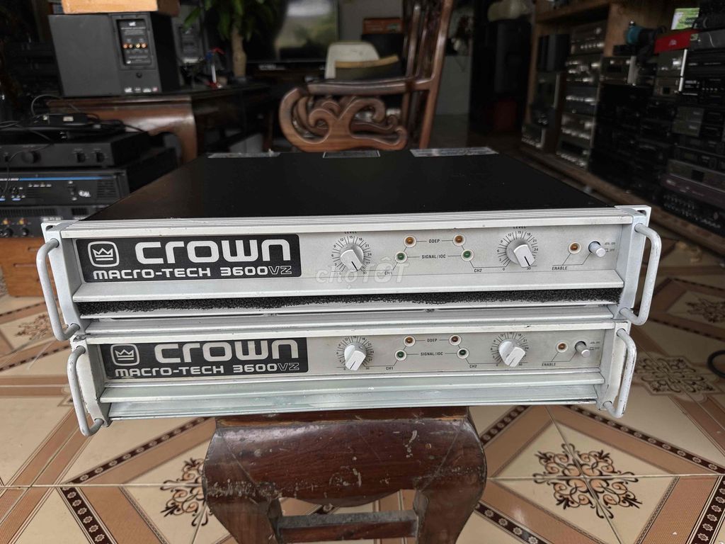 Cục đẩy công suất Crown Macro-Tech 3600VZ. Mua bán Tivi, Âm thanh tại Huyện Hòa Vang Đà Nẵng được đăng bởi Xuân Tiến hình 1