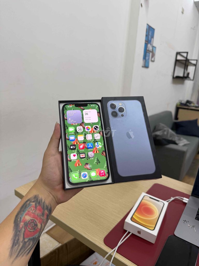 Apple iPhone 13 Pro Max QTE 128GB Zin Nguyên Bản. Mua bán Điện thoại tại Quận Đống Đa Hà Nội được đăng bởi Hà Nội Mobile Bao Duyệt Nợ Xấu hình 1
