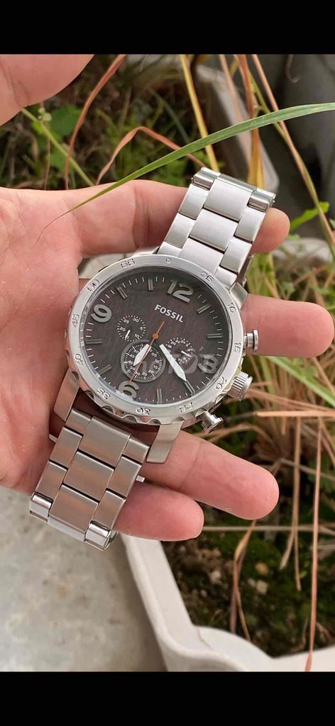 Đồng hồ Fossil Nam Thép đúc Bạc. Mua bán Đồng hồ tại Thành phố Nha Trang Khánh Hòa được đăng bởi Sang Nguyen hình 1