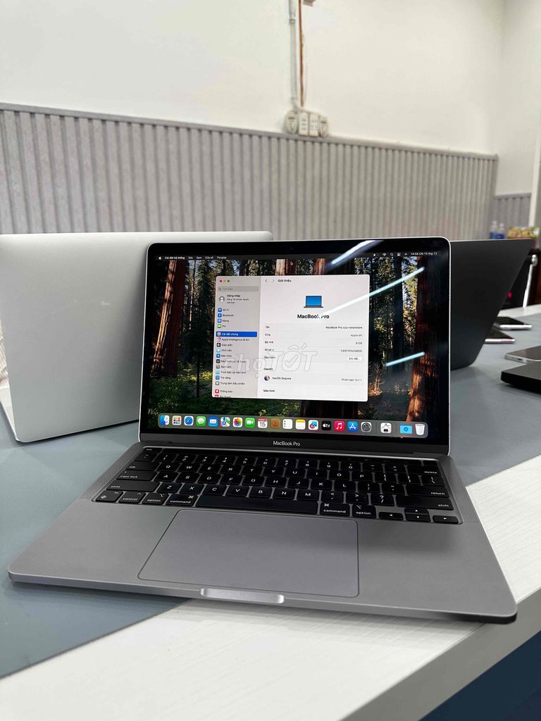 MACBOOK PRO M1 8/256G pin cao máy Việt Nam!