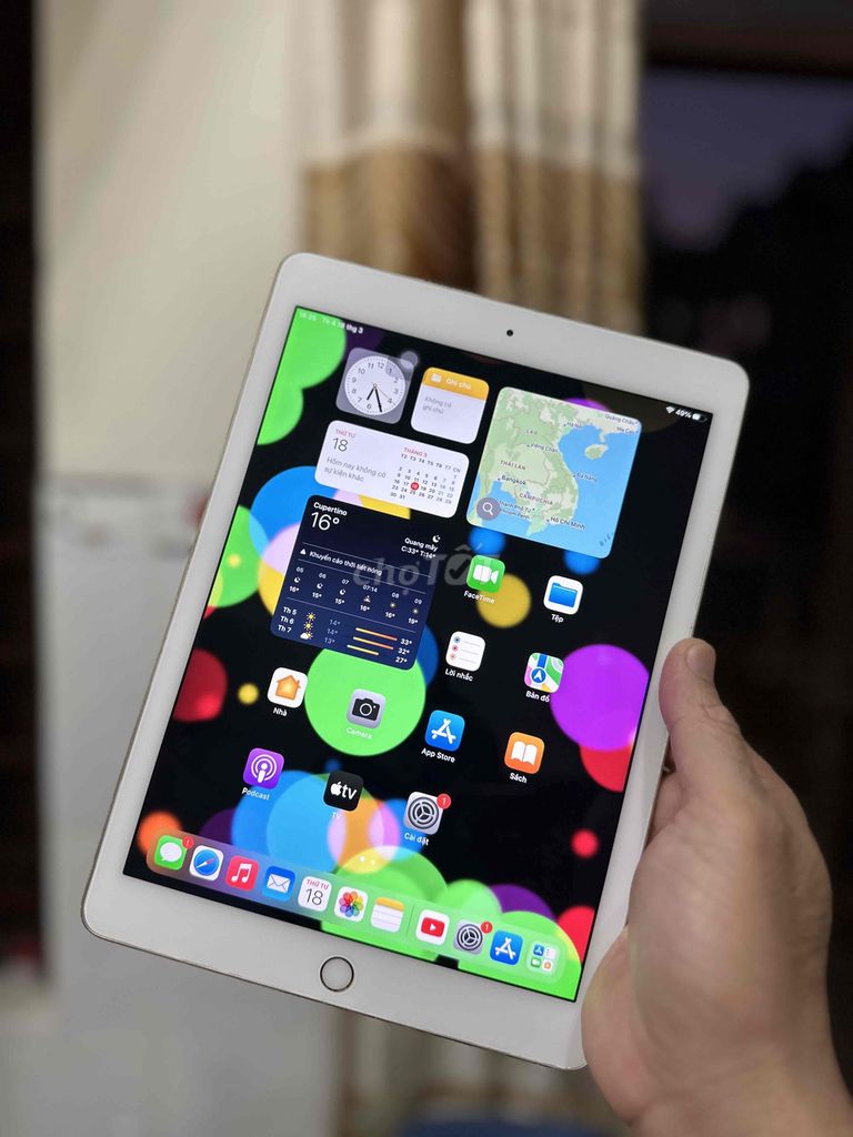 Apple iPad Gen 5 youtube Tik Tok chơi game mượt. Mua bán Máy tính bảng tại Quận Bình Tân Tp Hồ Chí Minh được đăng bởi Tâm Như Store hình 1
