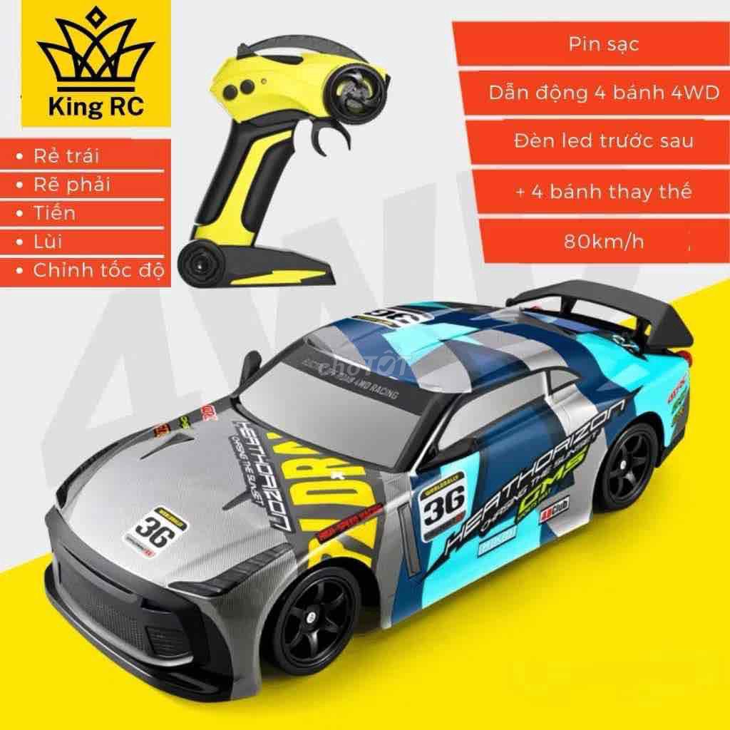 Xe điều khiển King RC 1:18 drfit 70km/1h
